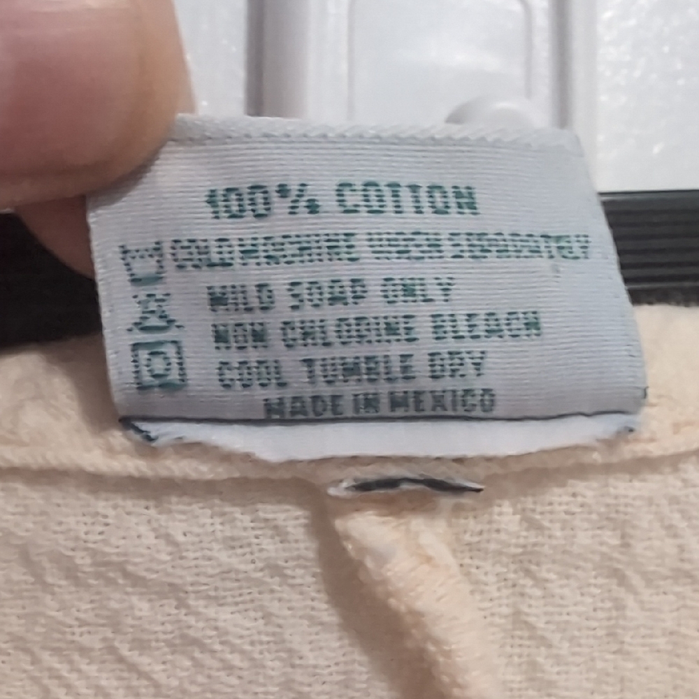 Oh My Gauze! 100% Cotton Maxi Dress Cream Lagenlook Resort Gauzy Sz Med - Picture 4 of 7